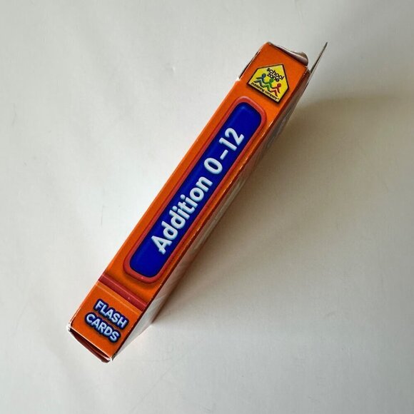 School Zone Addition 0-12 Flash Cards Ages 6 and Up Elementary Math Common Core - Picture 4 of 5